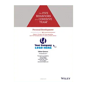 Book cover: The Five Behaviors of a Cohesive Team