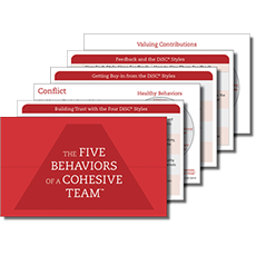 The Five Behaviors™ Team Development Takeaway Cards