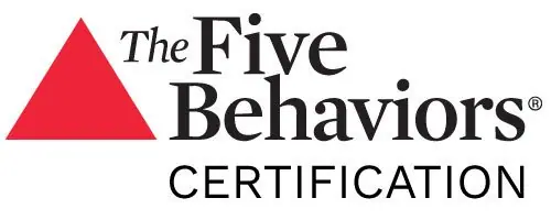 The Five Behaviors Certification Logo